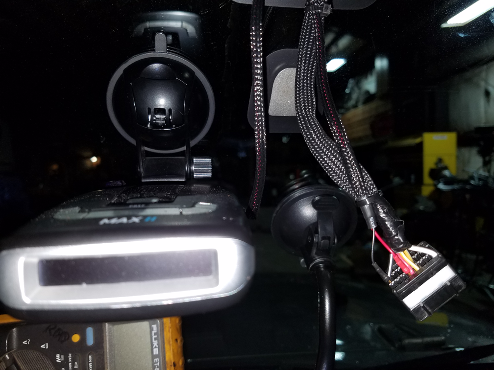 2014 jeep jk hard wire radar mirror 02
