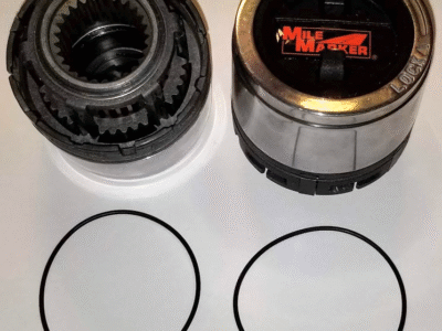 mile marker 426 hubs with o-rings