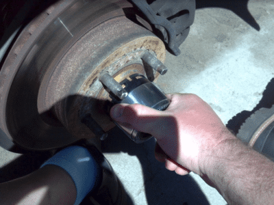 Mazda & Ford Ranger locking hub install picture