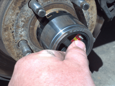 Ford Ranger Locking Hub installation picture