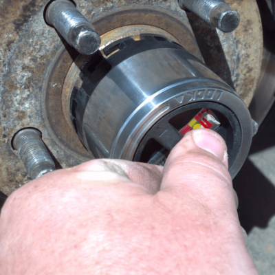 Ford Ranger Locking Hub installation picture