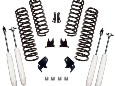 2.5" Jeep JKU lift kit with shocks