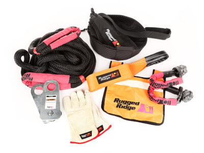 Premium Vehicle Recovery Kit with Mesh Storage Bag