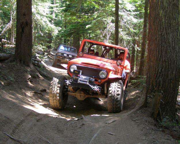 fj40 naches trail trees