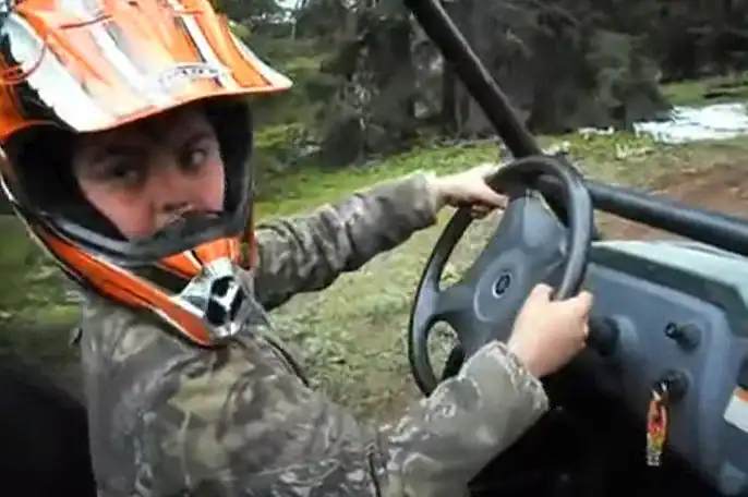 zayden driving rhino