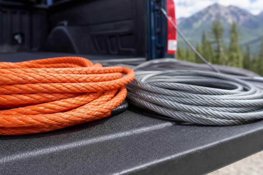 Synthetic vs Steel Winch Cable